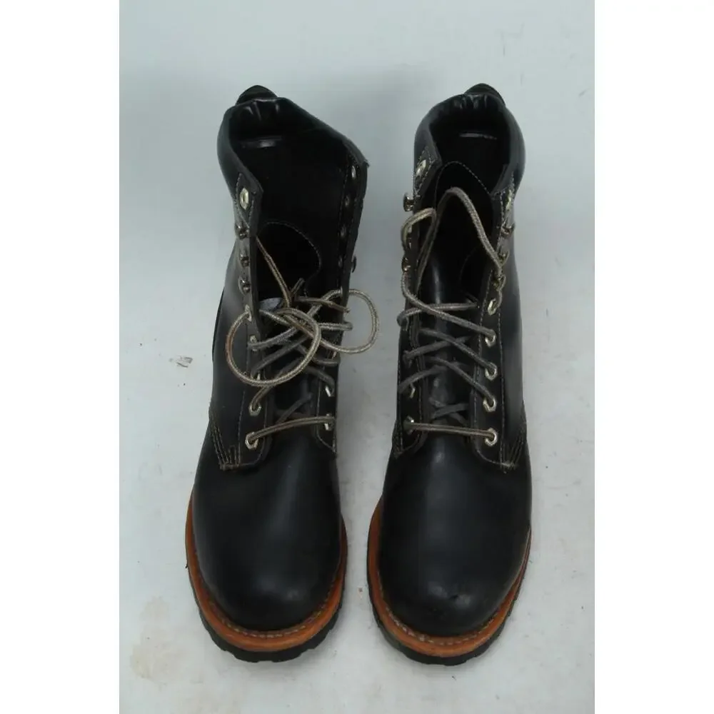 Vintage VTG Logger Boots hiking mountain work Men's Sz 10 Shoes